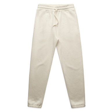 Women's Stencil Track Pants in Ecru