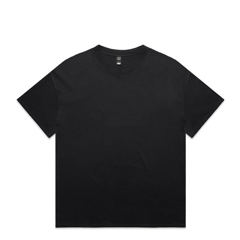 Heavy Faded Minus Tee [-5cm] in Faded black