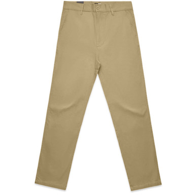 Straight Pants in Khaki