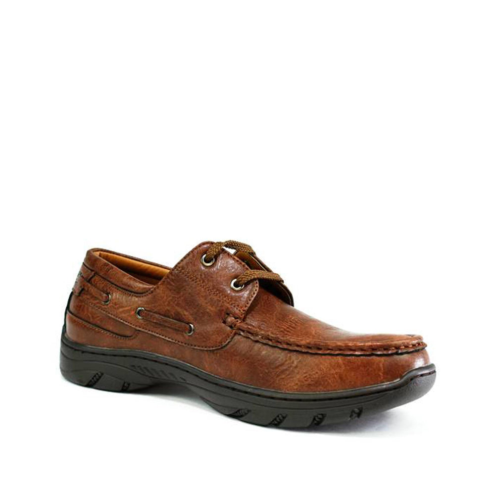 Men’s Lace-up Shoes MSH-8145 in Brown