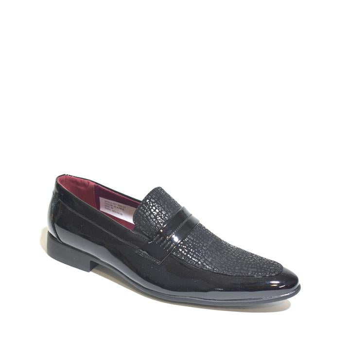 Men’s Loafers MSH-8916 in Black/Black