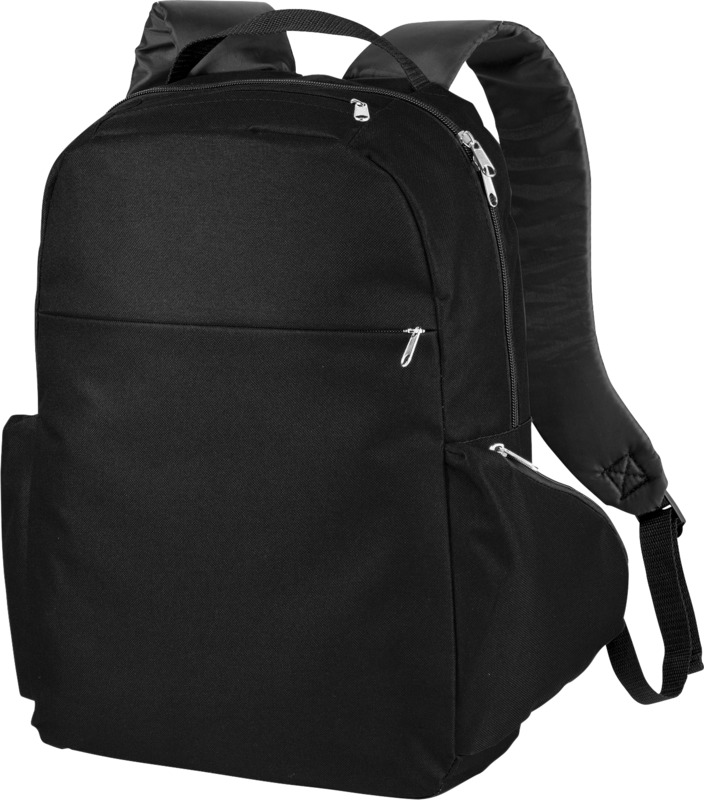 Slim 15" laptop backpack 15L in Black