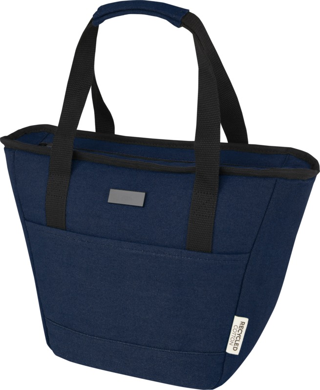 Joey 9-can GRS recycled canvas lunch cooler bag 6L in Navy